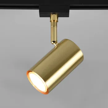 Trio Lighting dvouokruhové bodové svítidlo Marley DUOline, GU10, matná mosaz 1 x 25 W