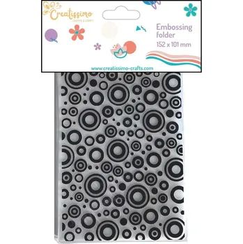 Creatissimo - Embossovací kapsa Kolečka 105x148 mm