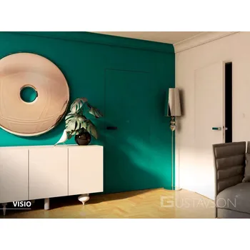 Zárubeň Gustavson Skryté dveřní zárubně VISIO 40/800 typ otevírání ven Interiérové dveře - orientace dveří: Levé, Interiérové dveře - výška průchodu (mm): 1970