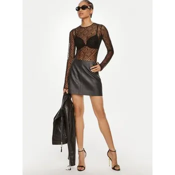 Body Elisabetta Franchi Body BO-004-46E2 Černá Regular Fit 38