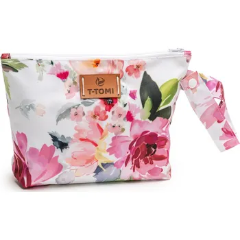T-TOMI Small Baggie Watercolor flowers