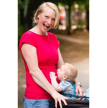 Těhotenská móda Krásná mamka Krásná mamka® + CityZen® kimono MALINA Velikost: XL