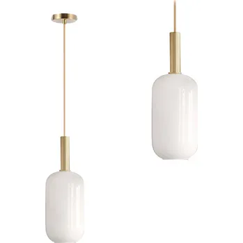 Toolight - závěsné stropní svítidlo APP667-1CP, bílá-zlatá, OSW-04664