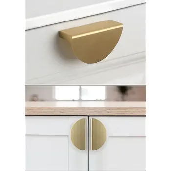 Madlo do koupelny Šuplíkové madlo čínský neo styl 6830 zlaté (MD6830G)