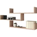 Nástěnná police TRIO 55x119 cm dub sonoma