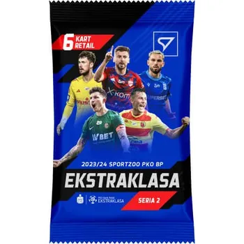 Karetní hra Fotbalové karty Ekstraklasa 2023-2024 Retail balíček 2. série