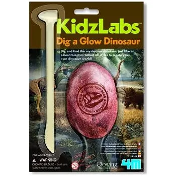 Dětské zboží 4M KidzLabs Vykopávky Svítící dinosaurus