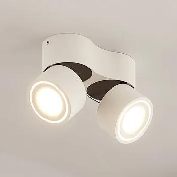 Lampička Arcchio LED stropní bodové světlo Rotari, bílé, 2-křídlé, 1362 lm Bílá / opál 2 x 6,1 W LED - Doprava zdarma