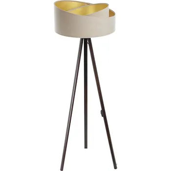 Lampička Stojací lampa GALAXY 1xE27/60W/230V béžová/wenge
