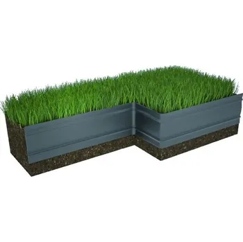 Zahradní obrubník Obrubník skrytý – 12,5 cm × 8 m