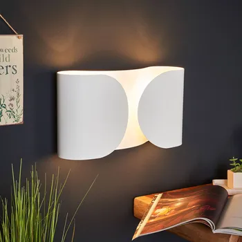 Lampička Nástěnné svítidlo FLOS Foglio, bílé bílá 2 x 100 W - Doprava zdarma