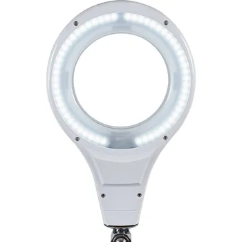 Lampička MAULmakro LED pracovní světlo, bílé, 46 cm, stojan - Délka každého ramene 30 cm, délka kabelu 170 cm bílá LED 8 W celkem - Doprava zdarma