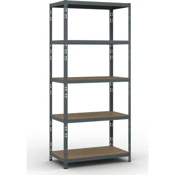 Prodejní regál Policový regál 1954x900x500 mm, nosnost 175kg