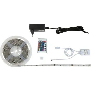 Lampička Briloner LED pásek LED Superline Set, 3 m, dálkové ovládání bílá 90 LED diod - celkem 18 W