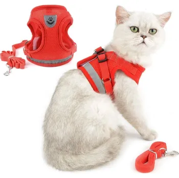 Postroj pro psa Postroj pro kočky s vodítkem - L