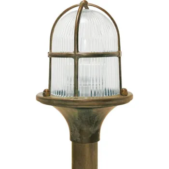 Venkovní osvětlení Moretti Luce Osvětlení cesty Ocean, antická mosaz - noha Ø 14 cm antická mosaz měď, průhledná 1 x 60 W - Doprava zdarma