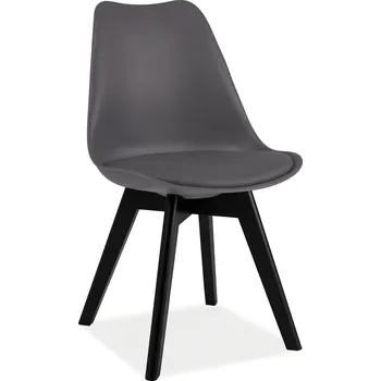 Jídelní židle Jídelní židle Kris III, šedá / černá