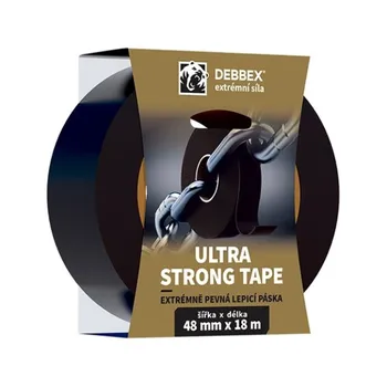 Lepicí páska Den Braven B794TE Ultra Strong Tape 48 mm x 18 m černá