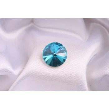 Dětské navlékací korálky Skleněný šaton 14mm - č.80