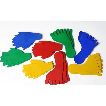 MEGAFORM Sada Stop - Ruka+noha NO SIZE VÍCEBAREVNÁ