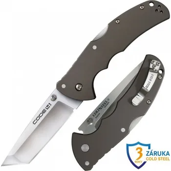 Bojový nůž Nůž Cold Steel Code 4 Tanto pt. Plain Edge (S35VN) + doprava zdarma