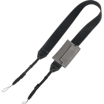 Popruh k fotoaparátu a kameře AnalogStore Leather Strap Universal Black