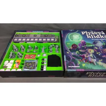 Příslušenství k deskovým hrám inserty.cz Plyšová hlídka v2 - Insert (černý, 0025)