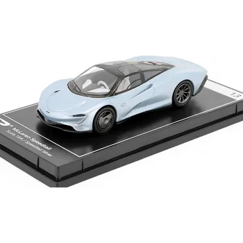 autíčko McLaren Speedtail 2019 1:64 - PosterCars McLaren Speedtail Hypercar League Collection 1/64 - kovový model autá
