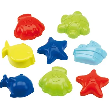 Hračka na písek ecoiffier Ocean formičky 8 ks
