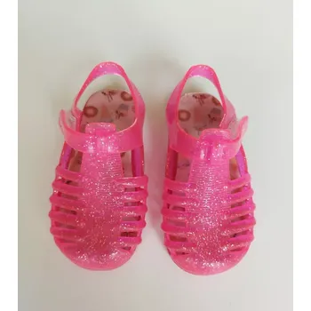 Dívčí sandály Gumové sandálky - RŮŽOVÉ (Značka: NENÍ UVEDENA)