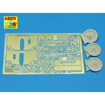 Plastikový model Aber Models 1/35 German A/T Gun PAK 38 (+ resin parts)