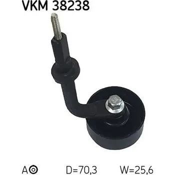 Napínák, žebrovaný klínový řemen SKF VKM 38238