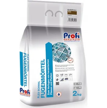 Spárovací hmota ProfiBaustoffe Spárovací hmota PROFI FUGENMÖRTEL FLEX SCHMAL 2 kg Bahama 2 kg bahama