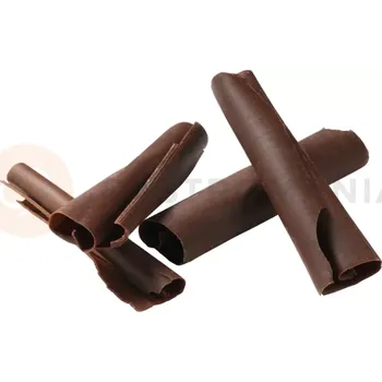 Výroba svíčky Dekorativní hobliny z tmavé čokolády, 2,5 kg | MONA LISA, CHD-SV-22283E0-74A