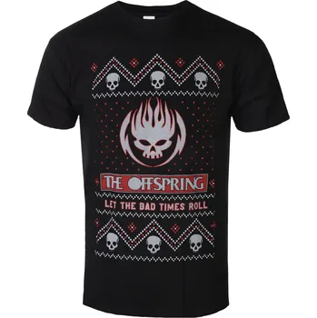 Pánské tričko Tričko metal pánské Offspring - Christmas Bad Times - ROCK OFF - OFFTS11MB - L