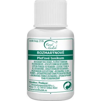 Aroma KH Karel Hadek Pleťové tonikum ROZMARÝNOVÉ pro unavenou pleť Objem: 20 ml