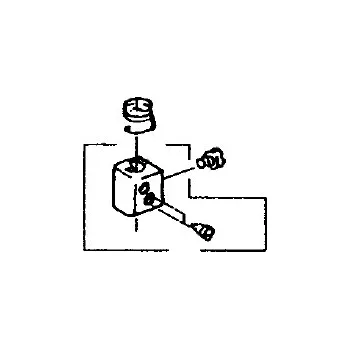 Příslušenství k šicímu stroji Jehelní svorka 785557001 JANOME