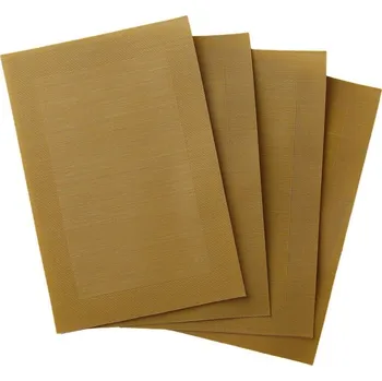 prostírání Blancheporte Sada 4 prostírání z vinylu kari