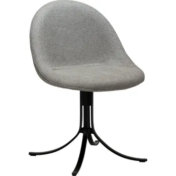 Jídelní židle ​​​​​Dan-Form Světle šedá bouclé otočná jídelní židle DAN-FORM Dolo
