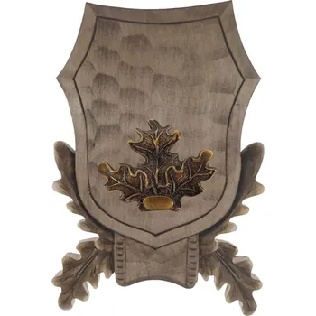 Podložka pod trofej č.105 - tónovaná + litinové krytí zbraní