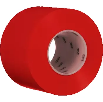 Výstražná páska 971 červená extrémně odolná označovací páska 3M pro podlahové značení, návin 32,9 m šířka: 610mm