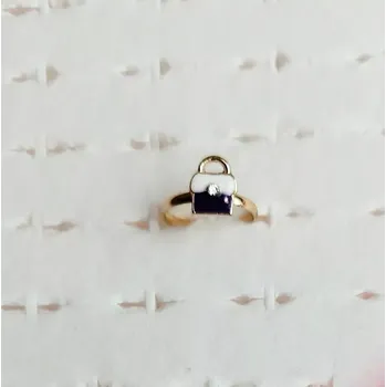 Prsten Nastavitelný prstýnek - ZLATÝ 39 - (S) (Značka: ZHEJIANG)