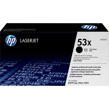 Počítačové příslušenství HP 53X Černá originální tonerová kazeta LaserJet s vysokou výtěžností