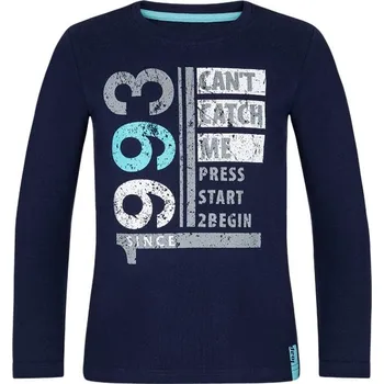 Chlapecké tričko Chlapecké triko Loap Bilt tmavě modré