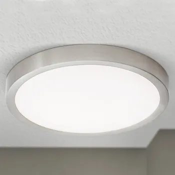 Orion LED stropní světlo Vika, kulaté, titan mat, Ø 23cm titan matný, opálová LED celkem 22 W - Doprava zdarma