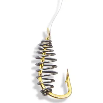 Rybářský háček Saenger Návazec pro lov s těstem (háček se spirálou) Teighaken GS-286 vel. 2, 5 ks/bal