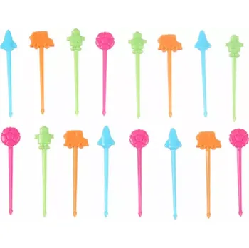 Party dekorace Napichovátka - ROBOT - 16 ks (Značka: JETTING)