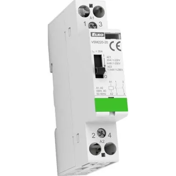 Stykač VSM220 -20 /110V AC Instalační stykač s manuálním ovládáním 2x20A 209970700136