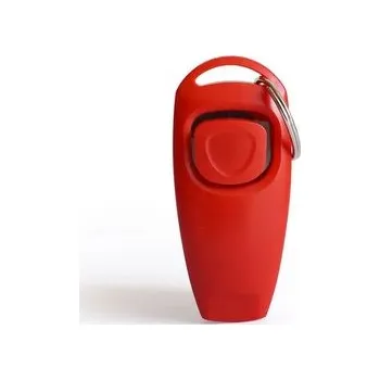 Výcviková píšťalka Clicker - píšťalka na psa 7,5cm Červená