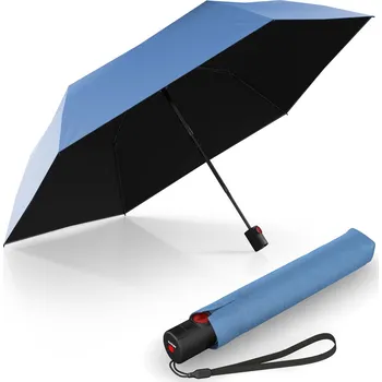 Deštník Knirps U.200 Duomatic Blue with black - plně automatický deštník s UV ochranou